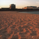 入選：夕刻の砂浜