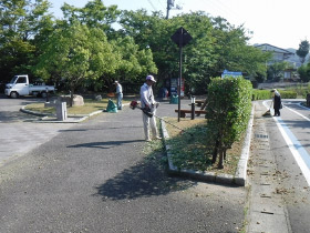 清掃中 清掃中