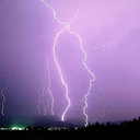 入選：電光の雨