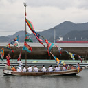 入選：祭りの伝馬船