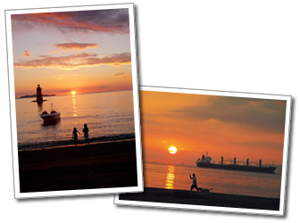朝日・夕日を撮る 朝日・夕日を撮る
