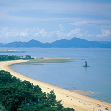 白砂海岸サイクリングコース