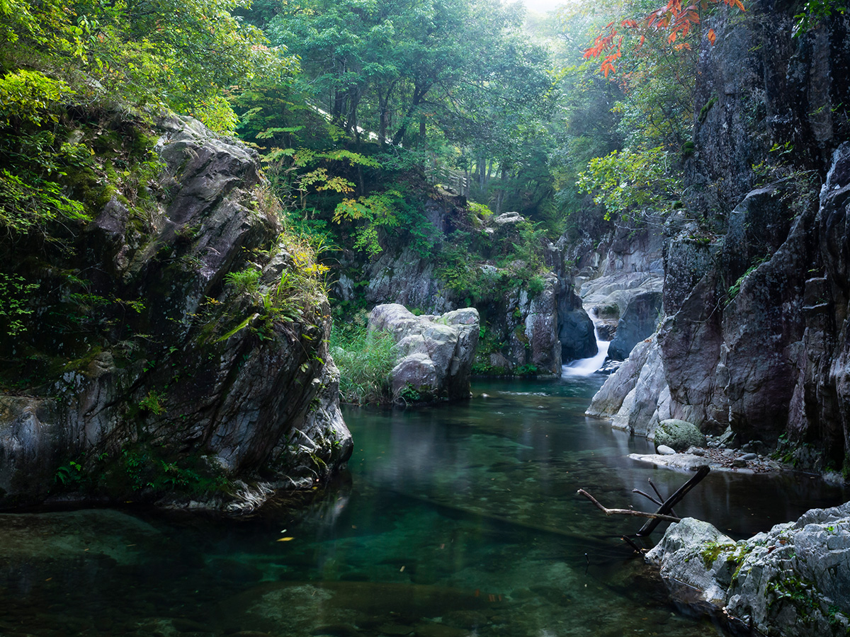 鈍川渓谷