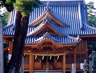 志島ヶ原・綱敷天満神社